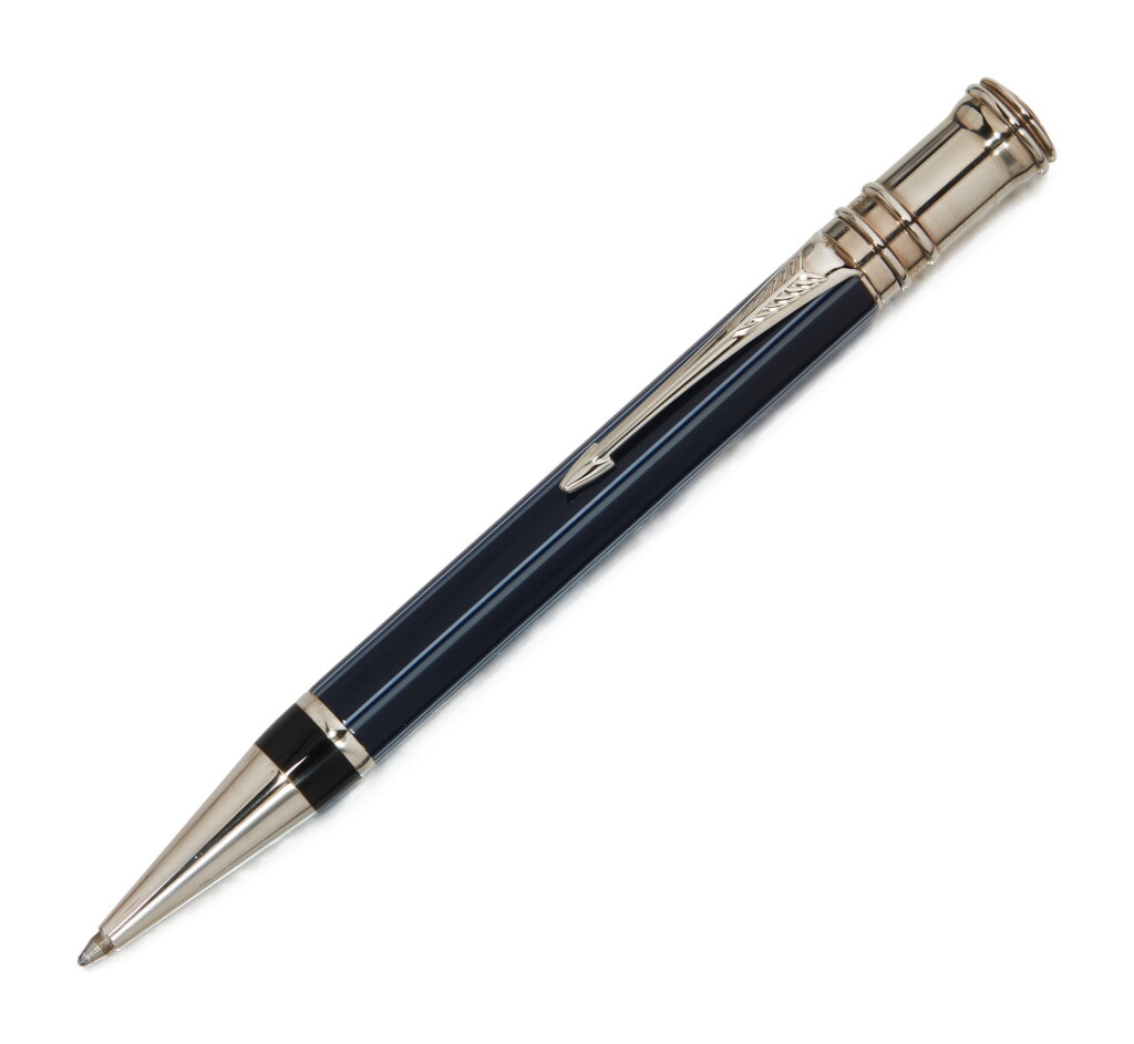Voir en plein écran - Voir 1 du lot 43. PARKER | A SPECIAL EDITION DUOFOLD PINSTRIPE BALLPOINT PEN, CIRCA 2002.