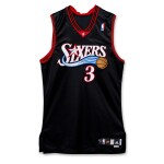 Allen Iverson Philadelphia 76ers 2005-2006 Game Worn Jersey | Matched to 8 Games | 45 Point Game | 2 Double-Doubles | Last Game in Iverson’s First Stint with the 76ers