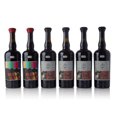 View full screen - View 1 of Lot 397. Sine Qua Non, Rattrapante, Eleven Confessions Vineyard, Grenache and Touché, Eleven Confessions Vineyard, Syrah 2012 (6 BT).
