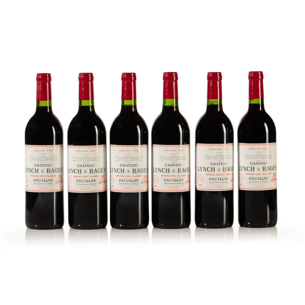 View full screen - View 1 of Lot 272. Château Lynch-Bages 1982 (6 BT).