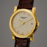 Reference 5012 | A yellow gold wristwatch with date, Circa 1993 | 百達翡麗 | 型號5012 | 黃金腕錶,備日期顯示,約1993年製