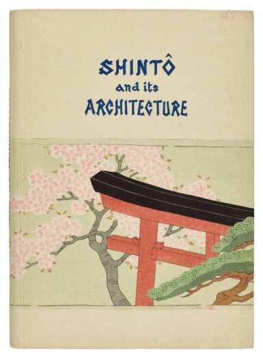 View full screen - View 1 of Lot 115. Akiyama Aisaburo (active circa 1916-40) (author) Kawase Hasui (1883-1957) (artist) | Shinto and its Architecture | Showa period, 20th century.