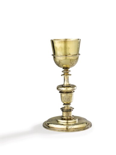 View full screen - View 1 of Lot 80. A SPANISH SILVER-GILT CHALICE, CIRCA 1620 | CALICE EN VERMEIL, ESPAGNE, VERS 1620.