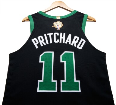 View full screen - View 1 of Lot 16. Payton Pritchard Boston Celtics 2024 NBA Finals Game Worn Statement Edition Jersey | Game 2 .