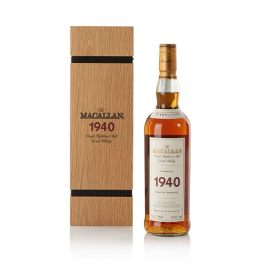 View full screen - View 1 of Lot 41. The Macallan Fine & Rare 35 Year Old 43.0 abv 1940 .