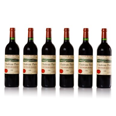 View full screen - View 1 of Lot 490. Château Pavie 1995 (12 BT).