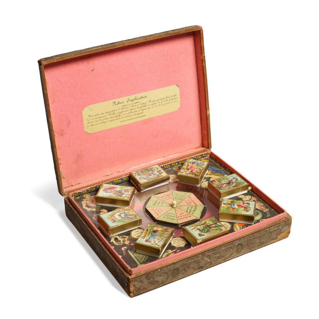 View full screen - View 1 of Lot 245. (Fortune Telling Game) | The Fortune-telling "Learned Ass" .