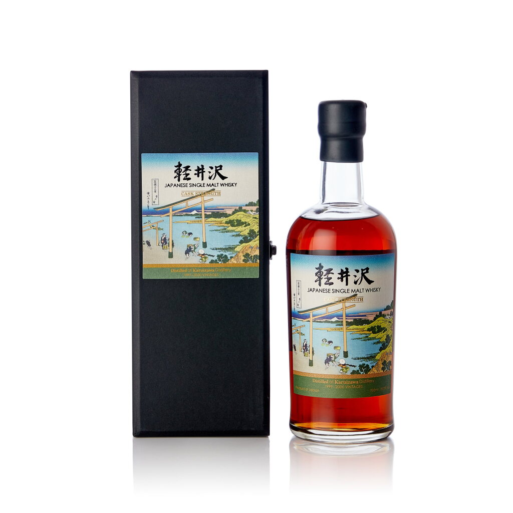 View full screen - View 1 of Lot 1031. 輕井澤 "冨嶽三十六景" 系列 Karuizawa 36 Views of Mount Fuji 7th Release 59.2 abv NV (1 BT70).