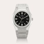 Yacht Club A white gold and diamond-set bracelet watch with date, Circa 1975 | 萬國 | 航海精英 | 白金鑲鑽石鏈帶腕錶,備日期顯示,約1975年製