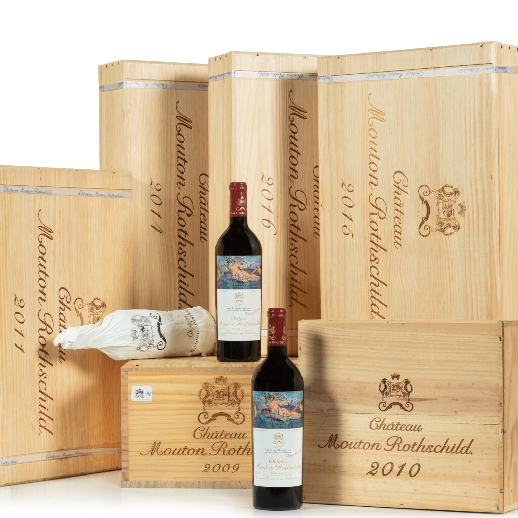 View full screen - View 1 of Lot 142. Château Mouton Rothschild 2011 (6 BT).