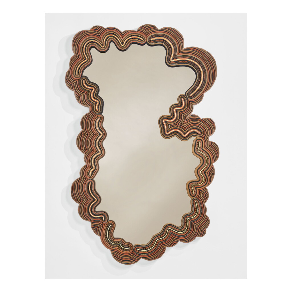View full screen - View 1 of Lot 292. FERNANDO CAMPANA AND HUMBERTO CAMPANA | "SUSHI" MIRROR.