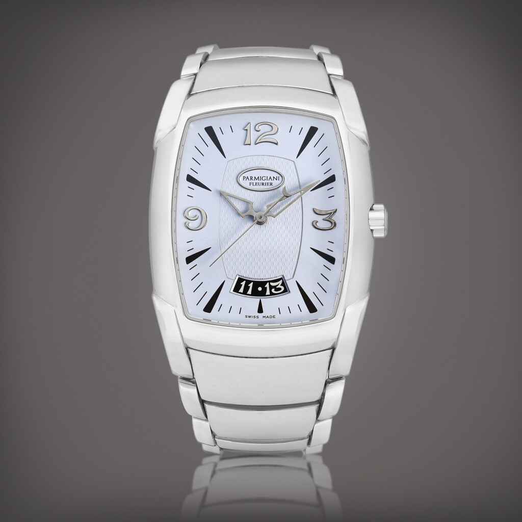 View full screen - View 1 of Lot 8888. Kalpa Forma Grande, Reference PF006803 | A limited edition stainless steel wristwatch with date and bracelet, Circa 2010 | Kalpa Forma Grande 型號PF006803 | 限量版精鋼鏈帶腕錶,備日期顯示,約2010年製.