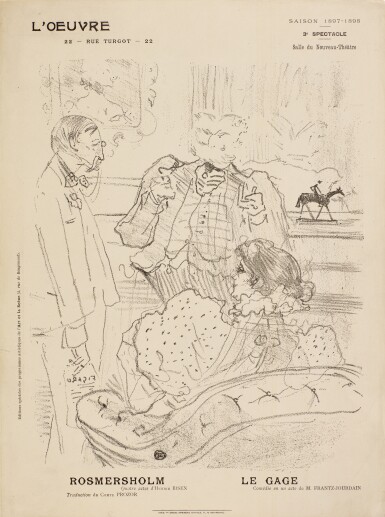 View full screen - View 1 of Lot 93. Le Gage.