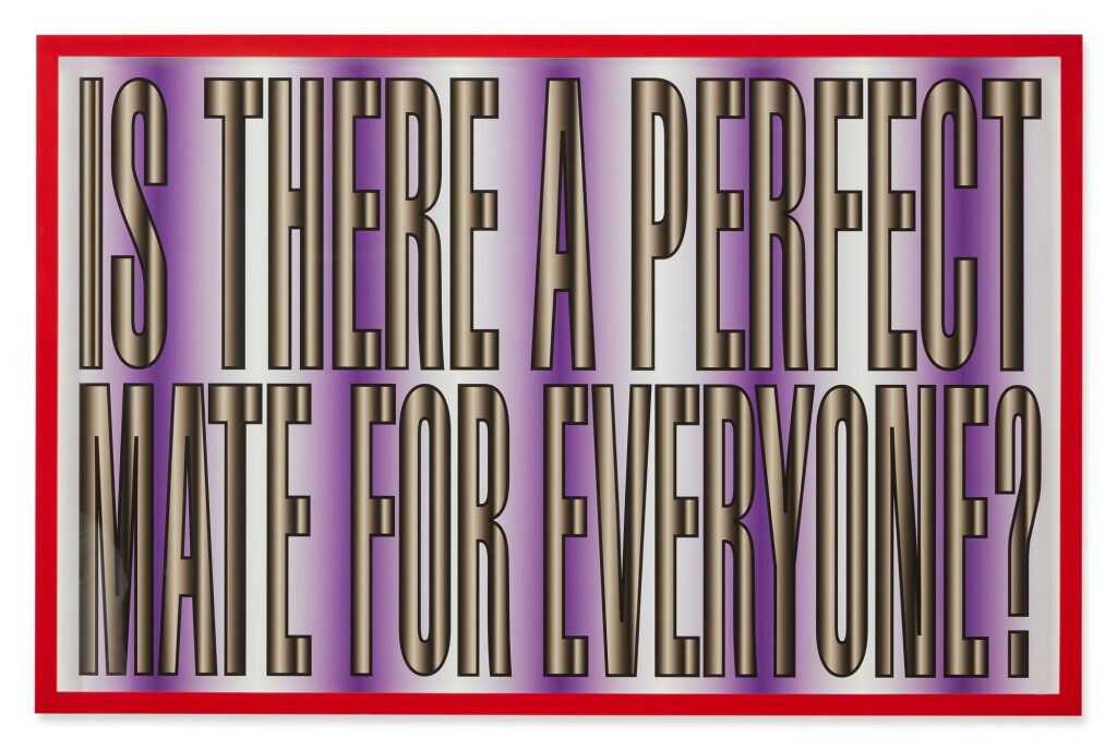 View full screen - View 1 of Lot 479. Untitled (Is there a perfect mate for everyone?).