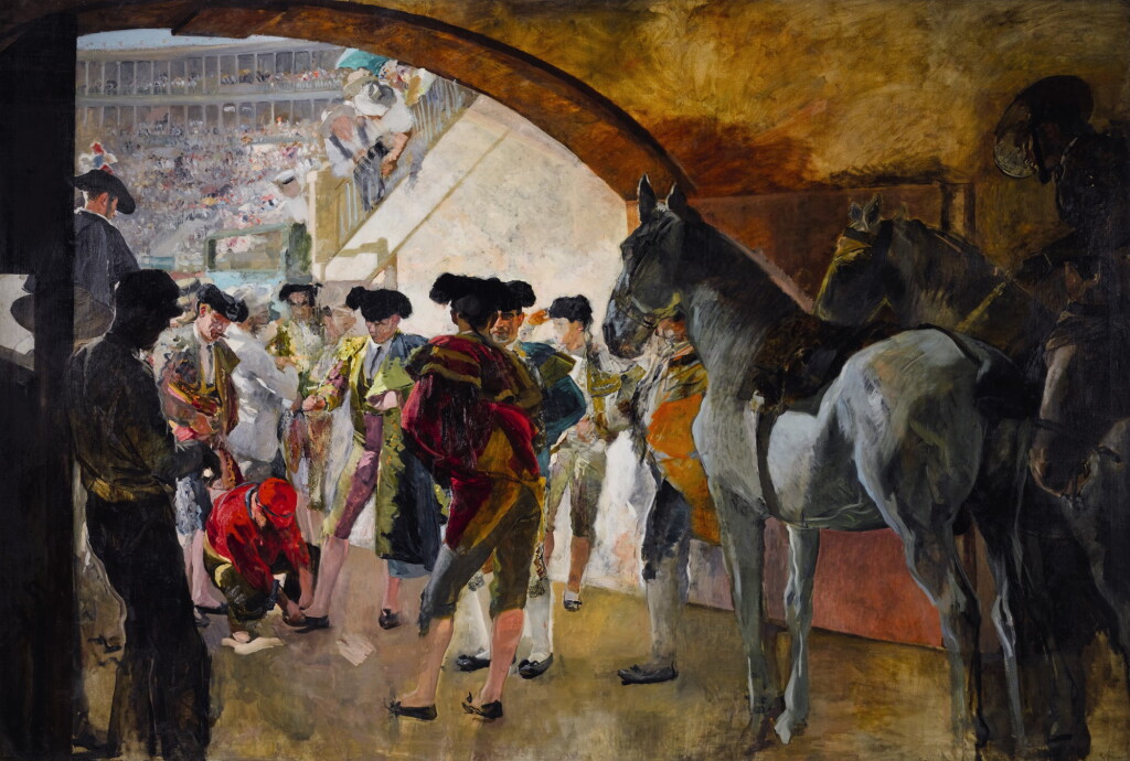 View full screen - View 1 of Lot 33. Antes de la corrida (Before the Bullfight).