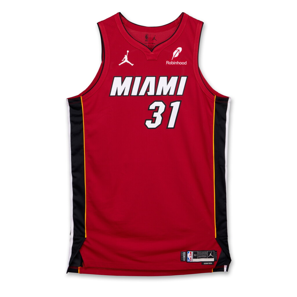 View full screen - View 1 of Lot 110. Thomas Bryant Miami Heat 2024-2025 Emirates NBA Cup Game Issued Statement Edition Jersey .