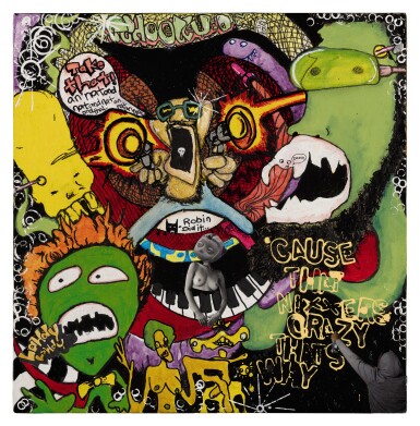 View full screen - View 1 of Lot 68. SCHOOLLY D | "TAKE THAT!", ACRYLIC ON CANVAS, 2020.