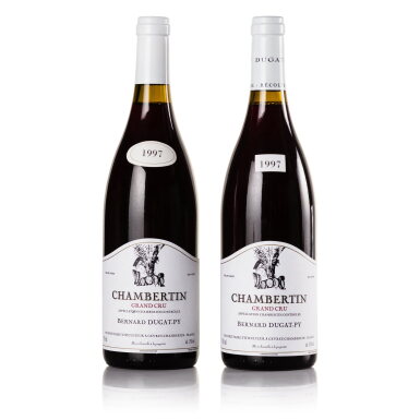 View full screen - View 1 of Lot 350. Chambertin Vieilles Vignes 1997 Bernard Dugat-Py (2 BT).
