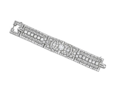 View full screen - View 1 of Lot 69. Diamond Bracelet.