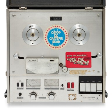 View full screen - View 1 of Lot 20. Lawrence “Ram Rod” Shurtliff | His reel-to-reel, used by Owsley Stanley and Bob Matthews.