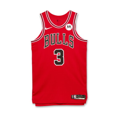 View full screen - View 1 of Lot 48. Josh Giddey Chicago Bulls 2025-2026 NBA Game Worn Icon Edition Jersey.