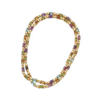 View full screen - View 1 of Lot 763. Gem-set longchain, 'Gancio'.