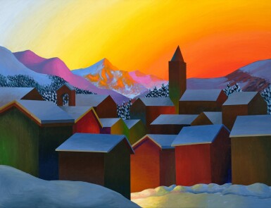 View full screen - View 1 of Lot 807. Salvo 薩爾沃 | Il Villaggio (The Village) 村莊.