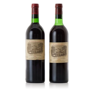 View full screen - View 1 of Lot 5144. Château Lafite Vertical 1971-1982 MV (12 BT).