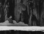 'Frozen Lake and Cliffs, Sierra Nevada, California'