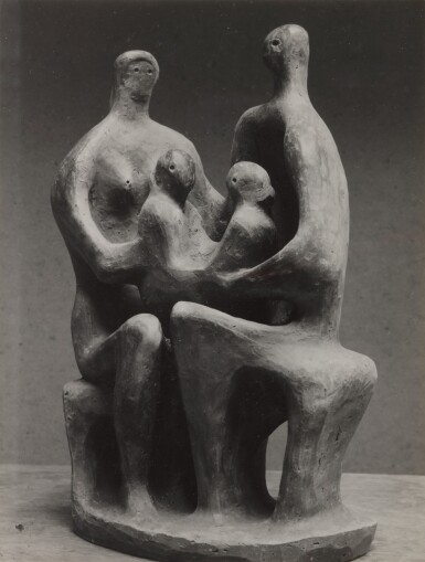 View full screen - View 1 of Lot 102. HENRY MOORE | FAMILY GROUP.