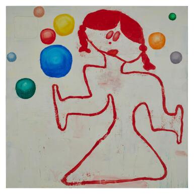 View full screen - View 1 of Lot 963. Painting with Balls.