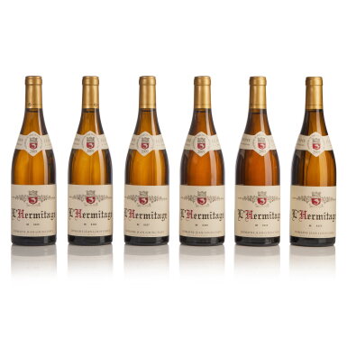 View full screen - View 1 of Lot 492. Hermitage Blanc 2009 Jean-Louis Chave (6 BT).
