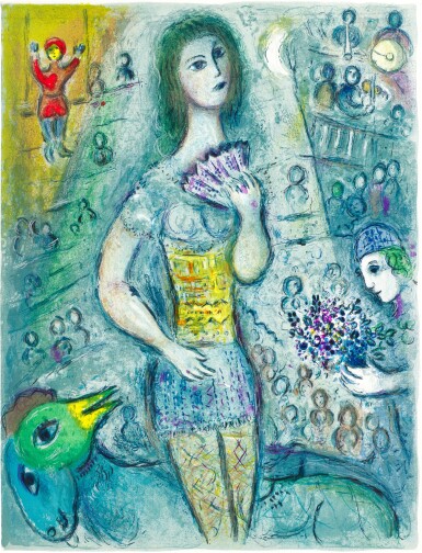 View full screen - View 1 of Lot 43. Le Cirque: One Plate (M. 521; C. Bks. 68).