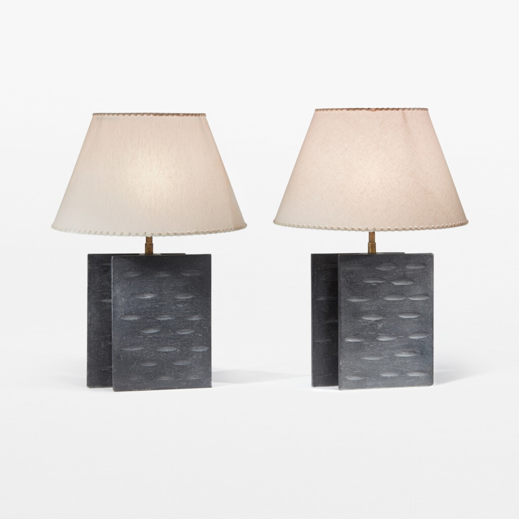 View full screen - View 1 of Lot 77. Pair of Table Lamps.