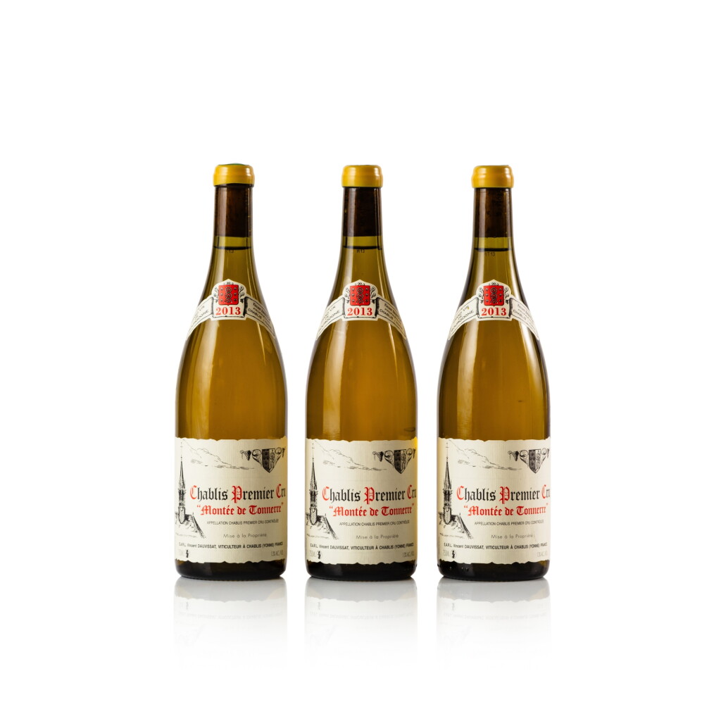View full screen - View 1 of Lot 618. Chablis, Montée de Tonnerre 2013 Vincent Dauvissat (3 BT).