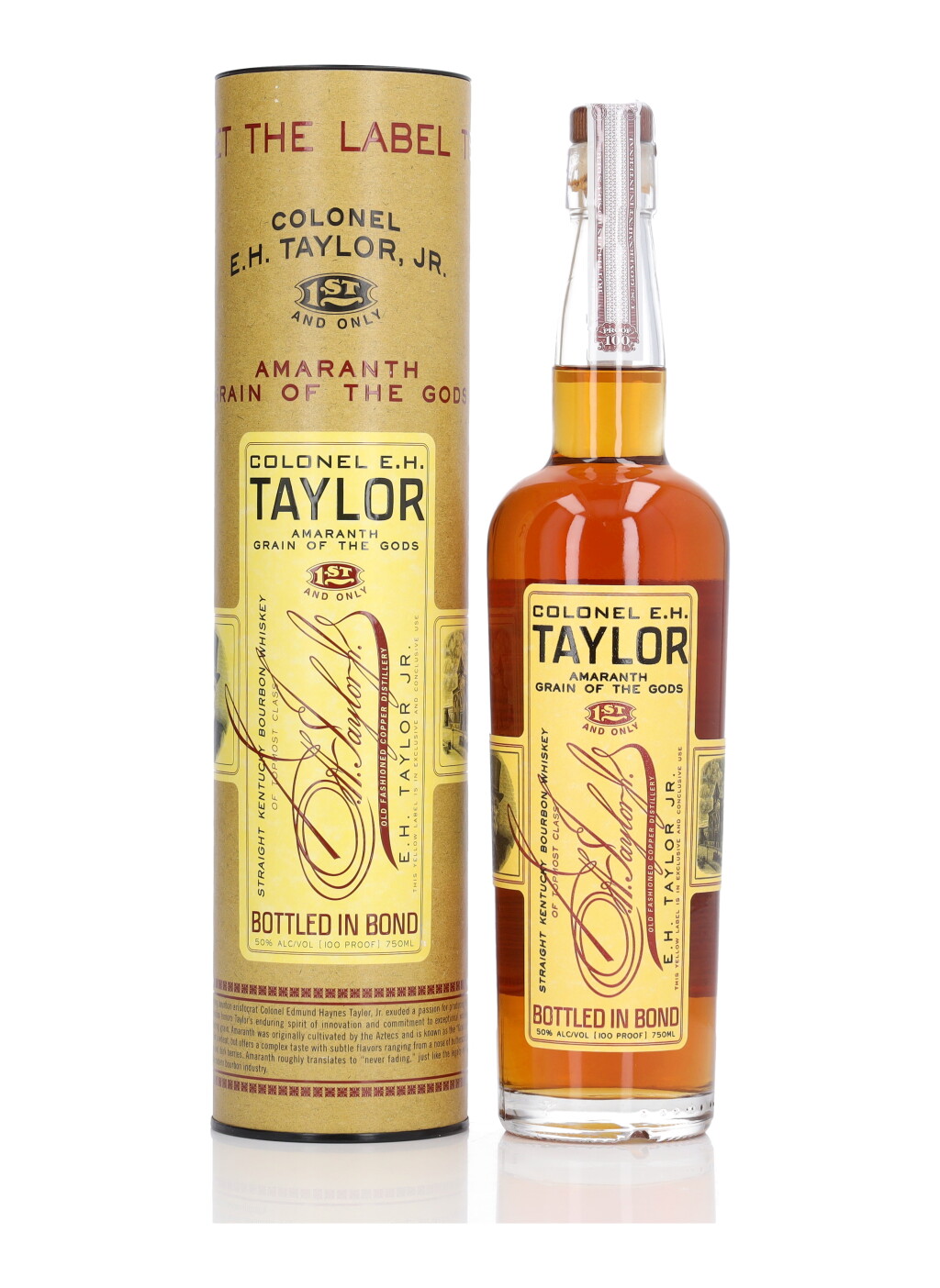 View full screen - View 1 of Lot 78. Colonel E.H. Taylor Amaranth Grain of The Gods 100 Proof NV (1 Bottle 75cl).