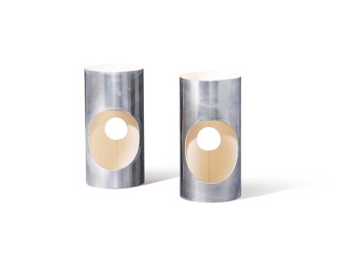 View full screen - View 1 of Lot 45. Pair of Eyeball wall-lights, circa 1970.