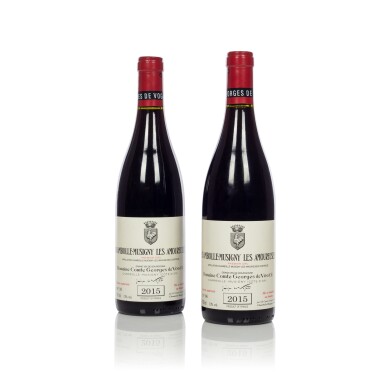View full screen - View 1 of Lot 652. Chambolle Musigny, Les Amoureuses 2015 Comte Georges de Vogüé (2 BT).