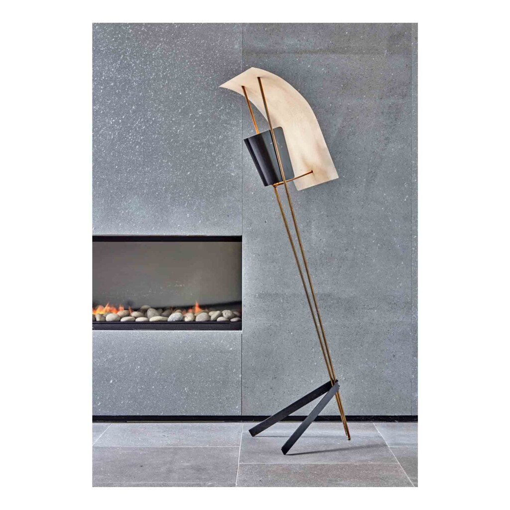 View full screen - View 1 of Lot 392. "Cerf-Volant" Floor Lamp, Model No. G30.