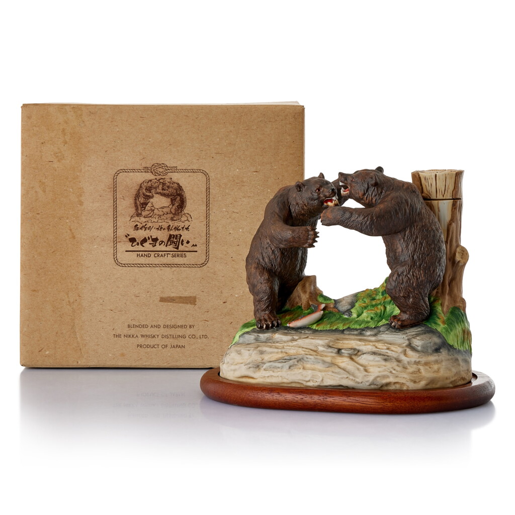 View full screen - View 1 of Lot 2789. Nikka Hand Craft Series Bear Ceramic Decanter 43.0 abv NV (1 BT60).