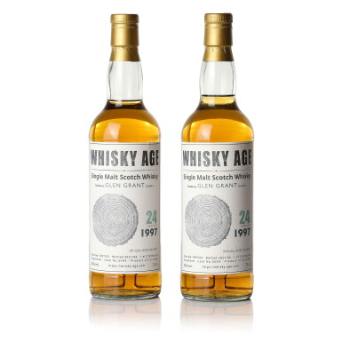View full screen - View 1 of Lot 3381. Glen Grant Whisky Age 24 Year Old Cask #5044 52.0 abv 1997 (2 BT70).