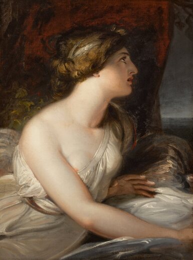 View full screen - View 1 of Lot 217. Emma Hamilton (1765–1815) as Ariadne.