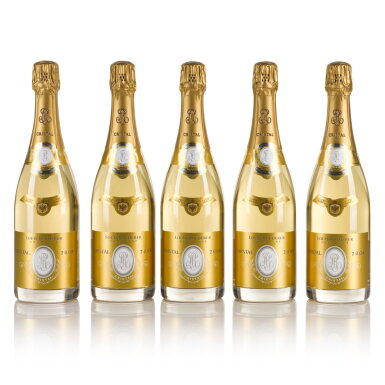 View full screen - View 1 of Lot 168. Louis Roederer, Cristal Brut 2008 (5 BT).