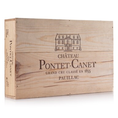 View full screen - View 1 of Lot 100. Château Pontet Canet 2016 (6 BT).