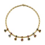 GEM-SET NECKLACE, 'PASSO DOPPIO', BULGARI, 1990s