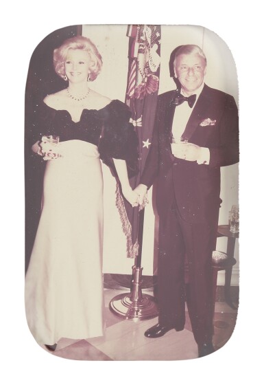 View full screen - View 1 of Lot 1071. BARBARA AND FRANK SINATRA ON VALENTINE'S DAY.