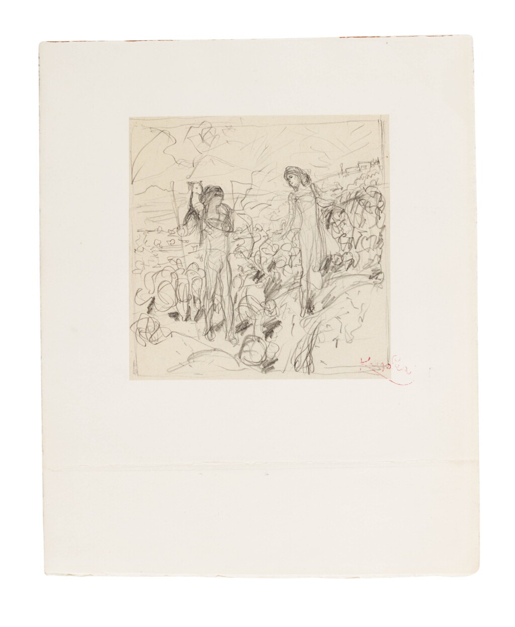 View full screen - View 1 of Lot 7. FRANTIŠEK KUPKA | ÉTUDE POUR LE CANTIQUE DES CANTIQUES.
