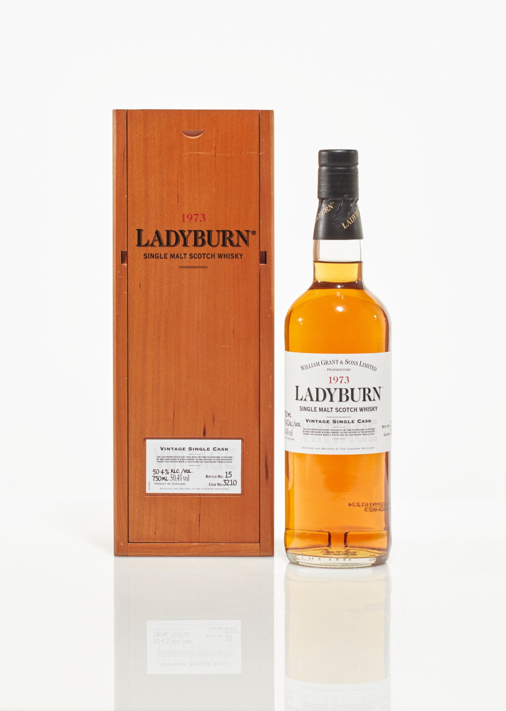 View full screen - View 1 of Lot 26. Ladyburn Vintage Single Cask 27 Year Old 50.4 abv 1973 (1 BT75cl).