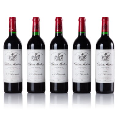 View full screen - View 1 of Lot 584. Château Montrose 1996 (5 BT).