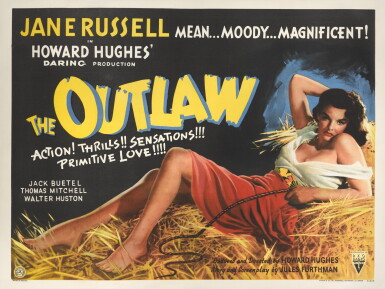 View full screen - View 1 of Lot 98. The Outlaw (1943).